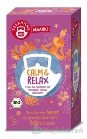 TEEKANNE ORGANICS BIO CALM & RELAX, bylinný čaj, 20x1,8g