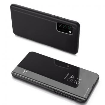 MG Clear View knižkové puzdro na Samsung Galaxy Note 20, čierne