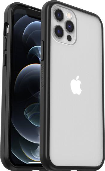 Otterbox React zadný kryt na mobil Apple iPhone 12, iPhone 12 Pro čierna, priehľadná
