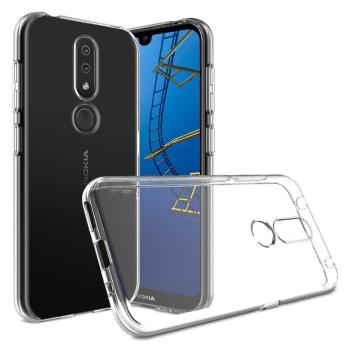 Silikónový obal Nokia 4.2 priehľadný