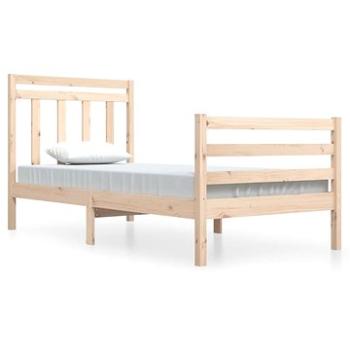 Rám postele masívne drevo 90 × 200 cm, 3105300