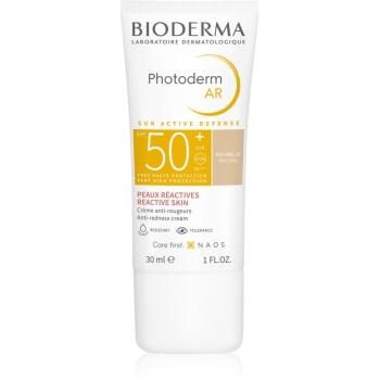 Bioderma Photoderm AR tónovací ochranný krém pre veľmi citlivú pleť so sklonom k začervenaniu SPF 50+ odtieň Natural 30 ml