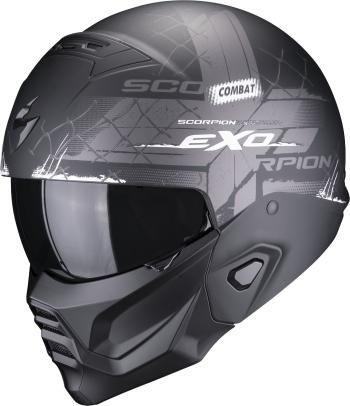 Scorpion EXO-COMBAT II XENON Matt Black/White XS Prilba