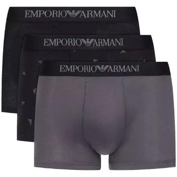Emporio Armani  Boxerky Emporio 3 Pack Underwear  Čierna