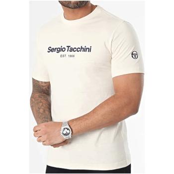 Sergio Tacchini  40514  Tričká s krátkym rukávom Béžová