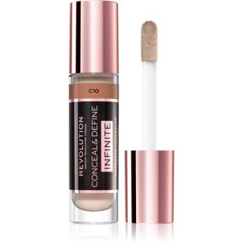 Makeup Revolution Infinite krycí korektor na redukciu nedokonalostí veľké balenie odtieň C10 9 ml