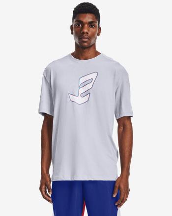 Under Armour Embiid Logo Tričko Šedá