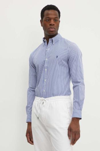 Košeľa Polo Ralph Lauren pánska, slim, s golierom button-down