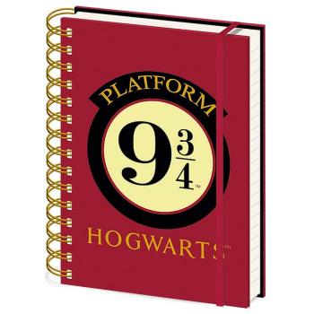 Blok A5 kroužkový Harry Potter - 9 a 3/4