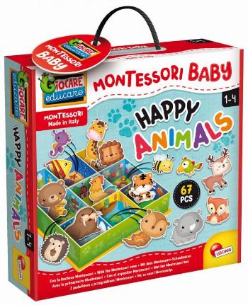 LISCIANIGIOCHI MONTESSORI BABY KRABICKA - ZVIERATKA /7192772/