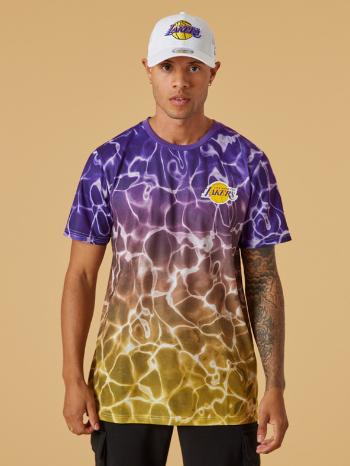 New Era LA Lakers NBA Team Tričko Fialová