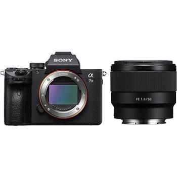 Sony Alpha A7 III + FE 50mm f/1.8 (BUNDLE) + ZDARMA Batéria do fotoaparátu SONY