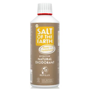 SALT OF THE EARTH Prírodný minerálny dezodorant Amber & Santalwood náhradná náplň  500 ml