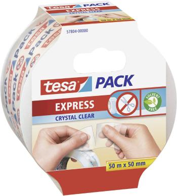 Tesapack® Express Crystal Clear 50 m x 50 mm