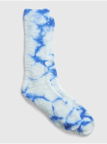 Modré dámske hrejivé ponožky s batikou GAP