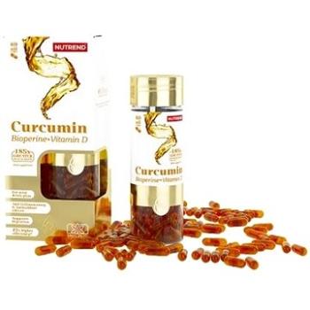 Nutrend Curcumin + Bioperine + Vitamín D, 60 kapsúl (VR-081-60-XX)