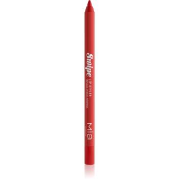 Mia Cosmetics Swipe kontúrovacia ceruzka na pery vodeodolná odtieň 05 True Red 1.26 g