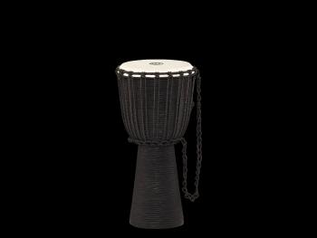 MEINL AFRICAN STYLE DJEMBE MEDIUM 10", BLACK RIVER,CARVED