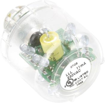 Auer Signalgeräte LED žiarovka LED trvalé svetlo LLL Číre, 230/240 V AC, BA15d