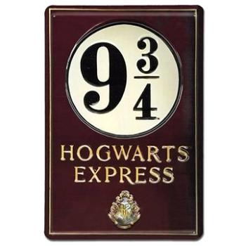 Harry Potter – Platform 9 3/4 – plechová 3D ceduľa na stenu (4045846352742)