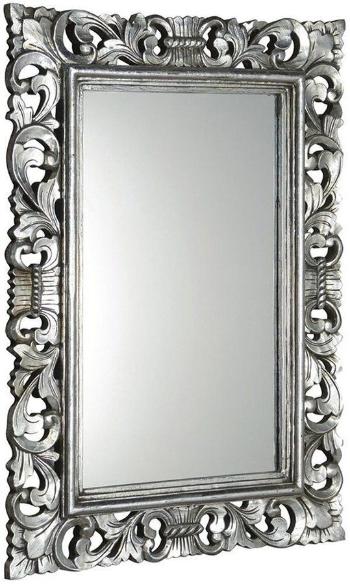 SAPHO - SCULE zrkadlo v ráme, 80x120cm, strieborná Antique IN308