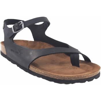 Interbios  Univerzálna športová obuv Dámske sandále INTER BIOS 7164 čierne  Čierna