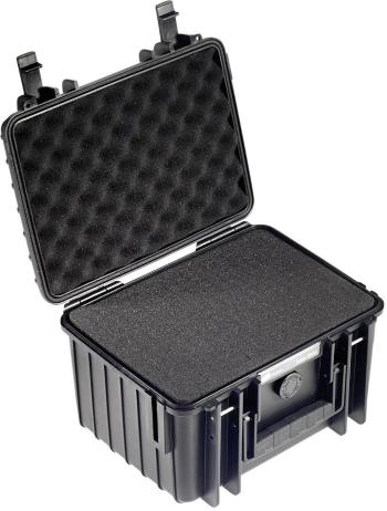 B & W International outdoorový kufrík  outdoor.cases Typ 2000 6.6 l (š x v x h) 270 x 215 x 165 mm čierna 2000/B/SI