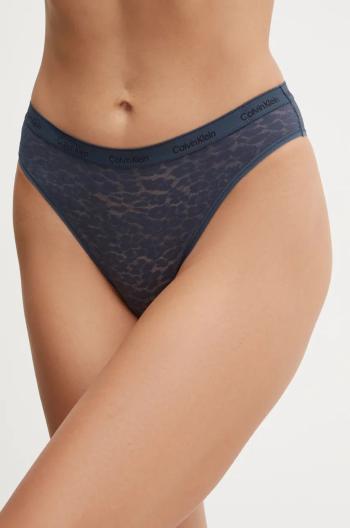 Brazílske nohavičky Calvin Klein Underwear tmavomodrá farba, 000QD5233E