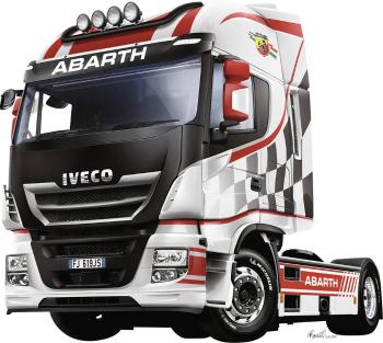 Italeri 3934 Iveco HI-WY E5 "Abarth" model ťahača, stavebnica 1:24