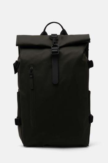 Ruksak Rains Rolltop Rucksack Large W3 zelená farba, veľký, jednofarebný, 14590-03