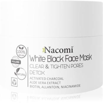 Nacomi White & Black čistiaca pleťová maska 50 ml