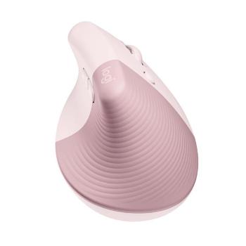 LOGITECH LIFT VERTICAL ERGONOMIC MOUSE PINK WIRELESS + BLUETOOTH 910-006478