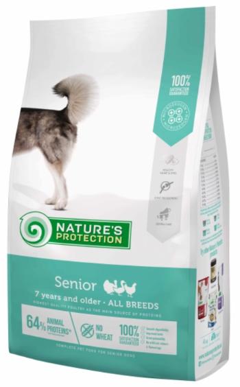 Natures Protection dog senior hydinové granule pre staršie psy všetkých plemien 18kg