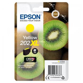 EPSON C13T02H44010 - originálna cartridge, žltá, 8,5ml