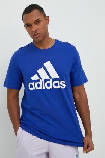 Bavlnené tričko adidas s potlačou