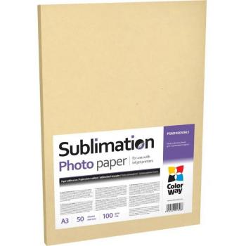 COLORWAY PHOTO PAPER SUBLIMATION 100G/M, A4, 100PC. (PSM100100A4)