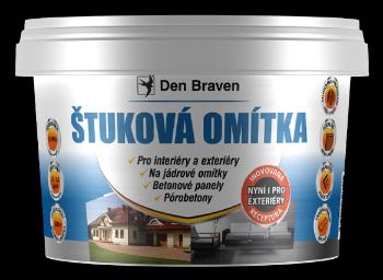 DEN BRAVEN - Štuková omietka biela 4 kg