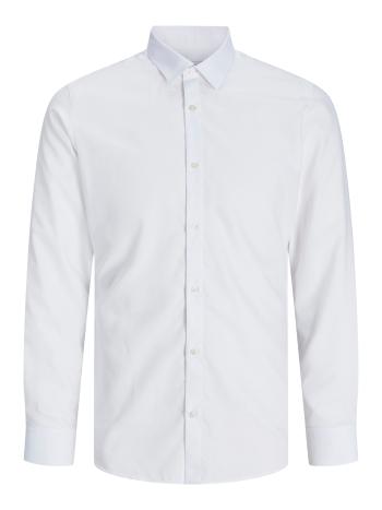 Jack&Jones Pánska košeľa JJJOE Slim Fit 12260426 White S