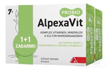 AlpexaVit PROBIO 7+ 1+1 zadarmo