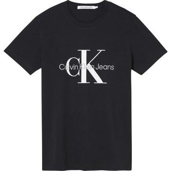 Calvin Klein Jeans  Tričká s krátkym rukávom Core Monogram  Čierna