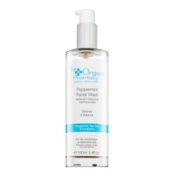 The Organic Pharmacy Peppermint Facial Wash čistiaci gél pre problematickú pleť 100 ml