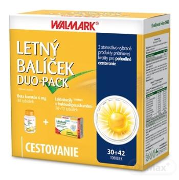 WALMARK Letný balíček DUO-PACK Beta karotén 6mg + lak na vlasytobacily COMPLEX