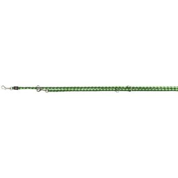 Trixie Cavo adjustable leash, S–M: 2.00 m/ř 12 mm, forest/apple