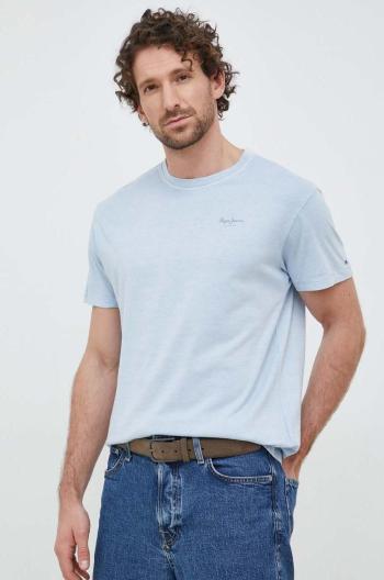 Bavlnené tričko Pepe Jeans Jacko jednofarebné