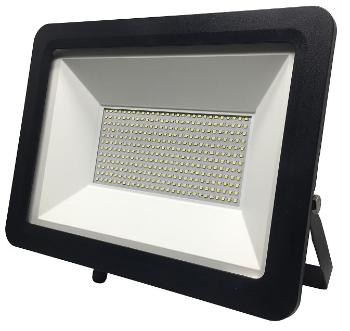 Ecolite Čierny LED reflektor 200W Economy