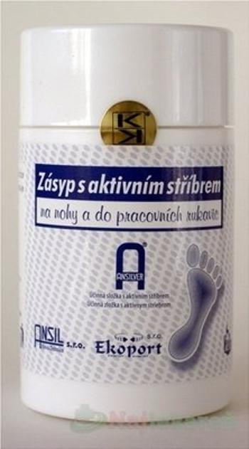 Zásyp s aktívnym striebrom proti poteniu 120ml