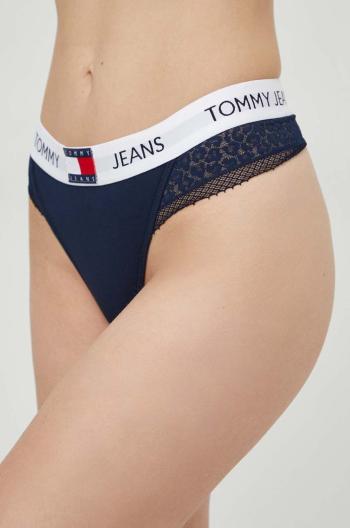 Tangá Tommy Jeans tmavomodrá farba, UW0UW05159