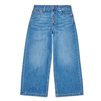 Polo Ralph Lauren  WIDE LEG-JEANS-WIDE  Rifle flare / široké Modrá