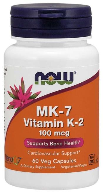 Now Foods Vitamín K2 MK7 100 mcg 60 veg kapsúl