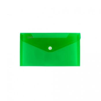 Obálka listová kabelka DL s cvokom PP zelená